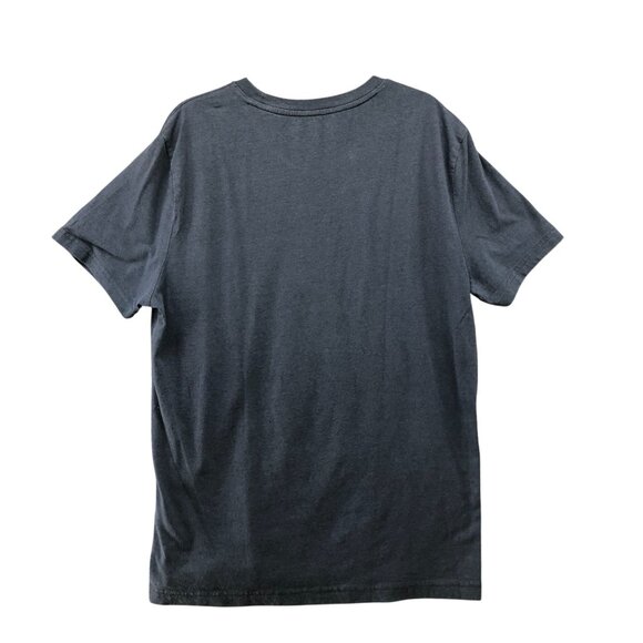 Banana Republic Indian Sea Map T Shirt Mens M Dark Harbor Gray Short Sleeve - Picture 2 of 8